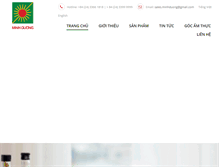 Tablet Screenshot of minhduong.com